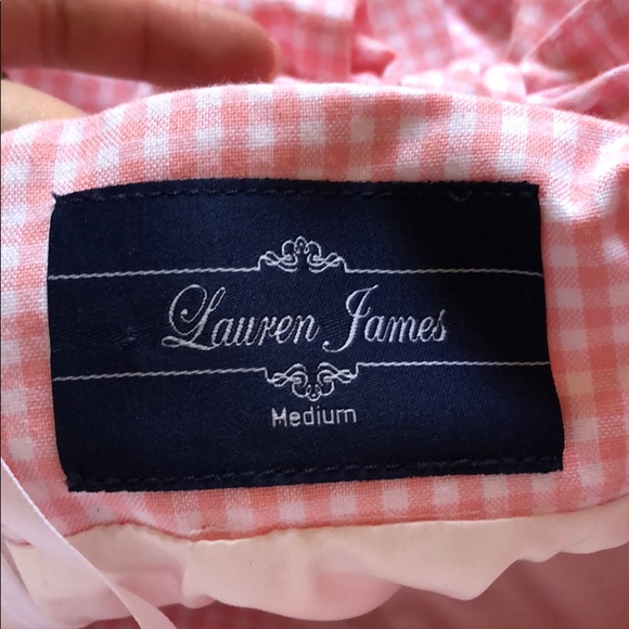 Lauren James seersucker pink dress - Picture 4 of 4